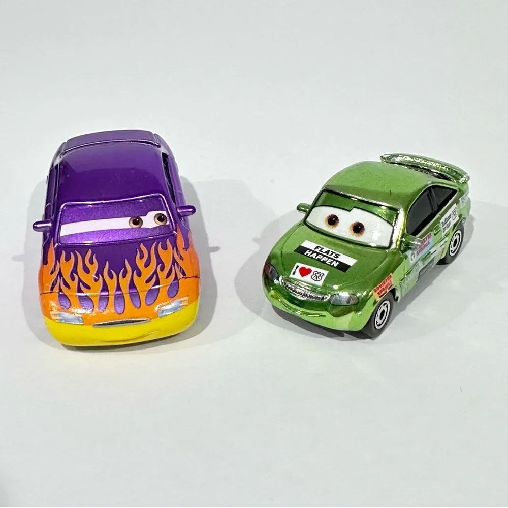 Disney Cars Metallic Marilyn & Nick Stickers Die-cast